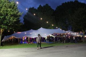 Stretch tent hire cost